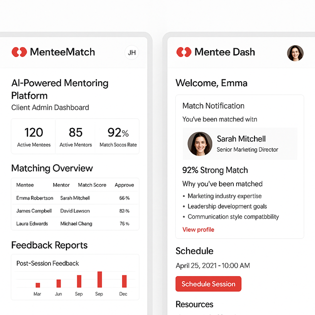 MenteeMatch - AI-Powered Mentoring Platform for Enterprise | Transform ...