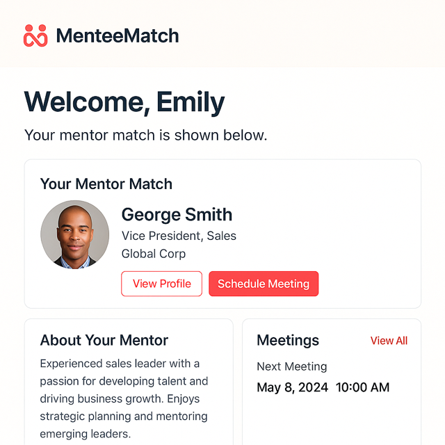 MenteeMatch - AI-Powered Mentoring Platform for Enterprise | Transform ...